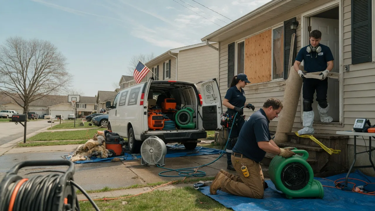 Water Damage Restoration in Monroe, IA near me